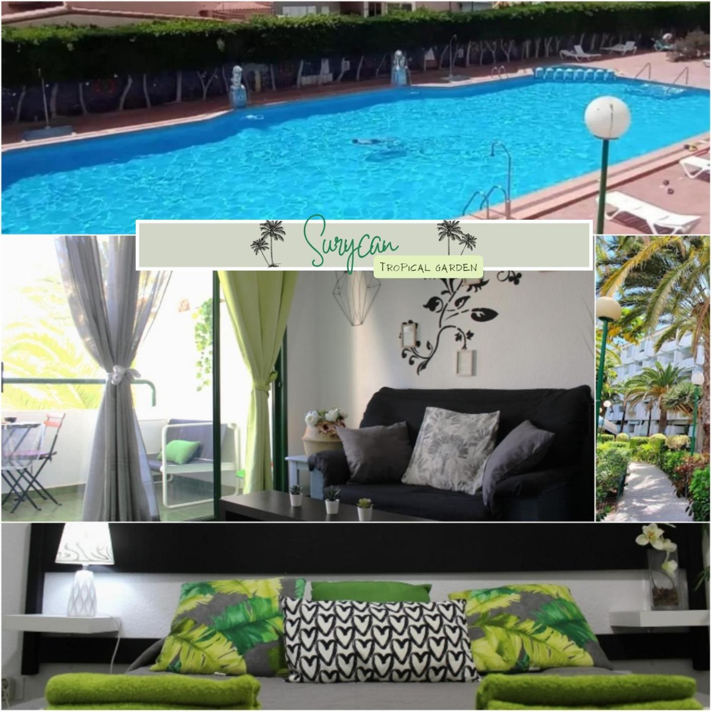 Surycan Tropical Garden Apartment Playa del Inglés Esterno foto